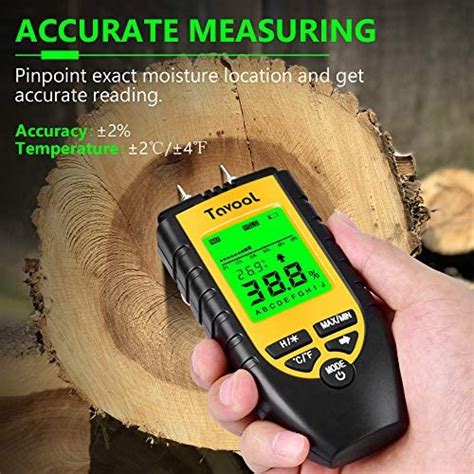 tavool wood moisture meter instructions